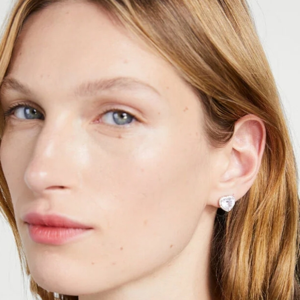 Kate Spade My Love 💞 Heart Stud Earrings